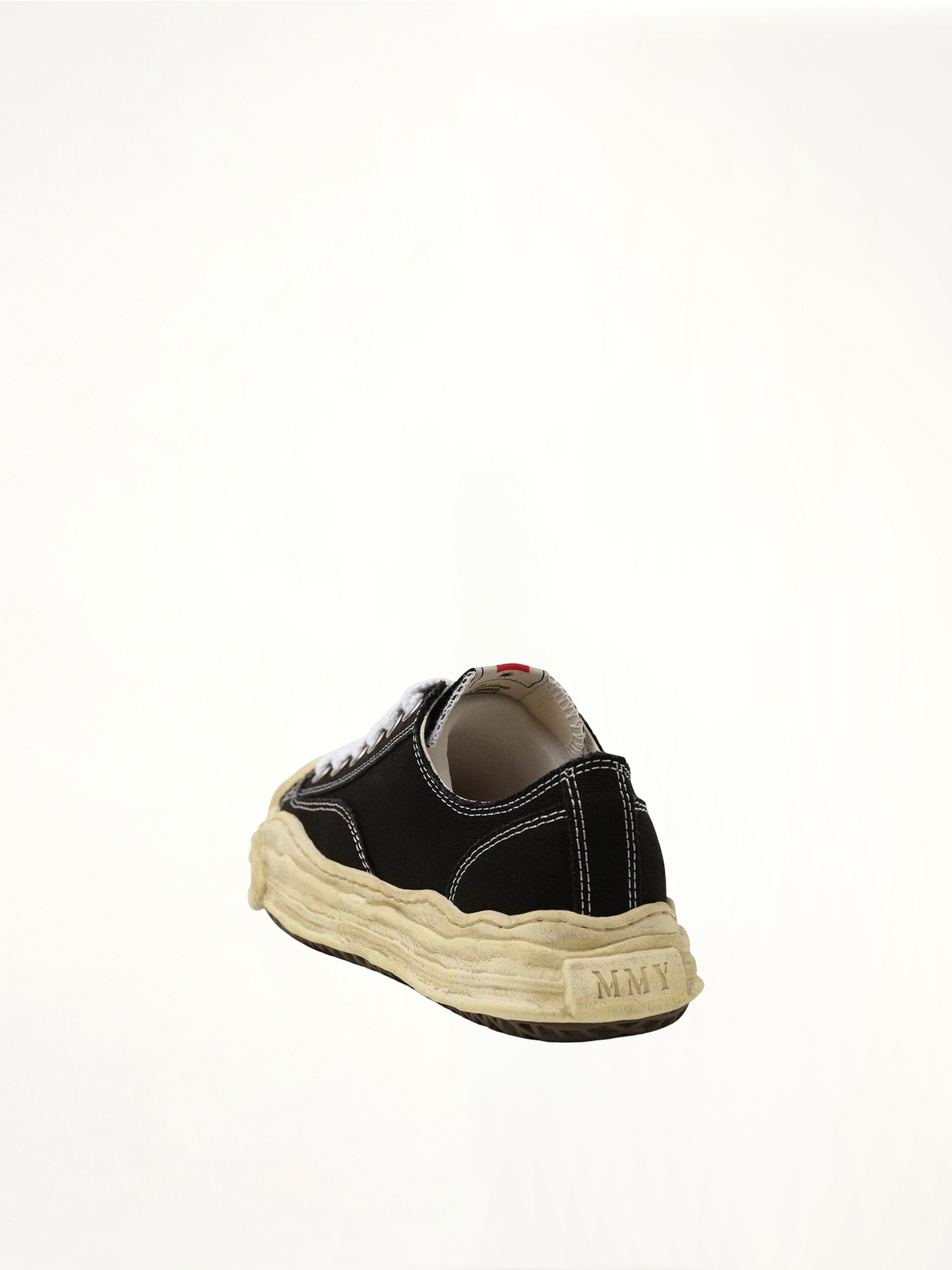 HANK OG Garment Dyed Sneaker in Black