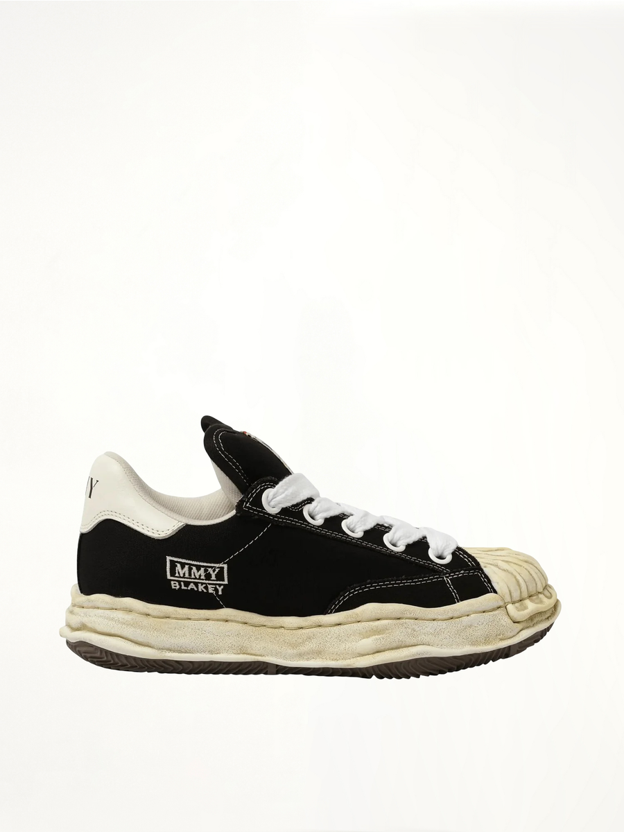 BLAKEY OG Puffer Sneaker in Black Side View | MAISON MIHARA YASUHIRO