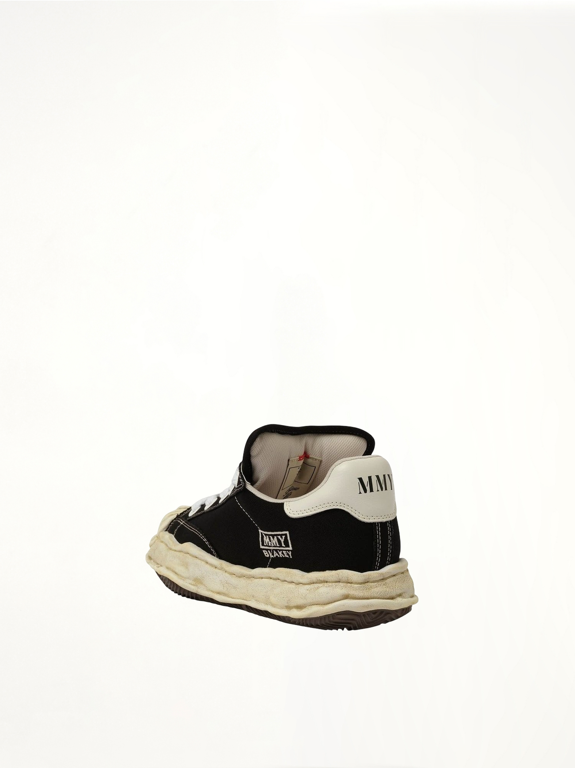 BLAKEY OG Puffer Sneaker in Black Back View | MAISON MIHARA YASUHIRO