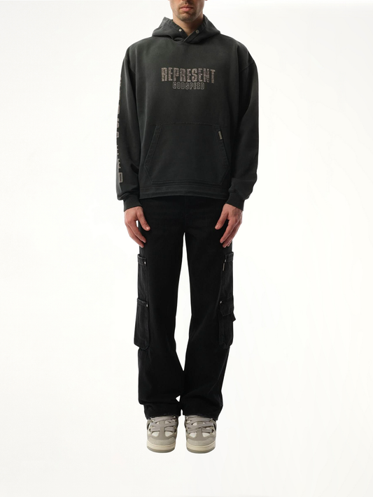 Godspeed Hoodie in Aged Black