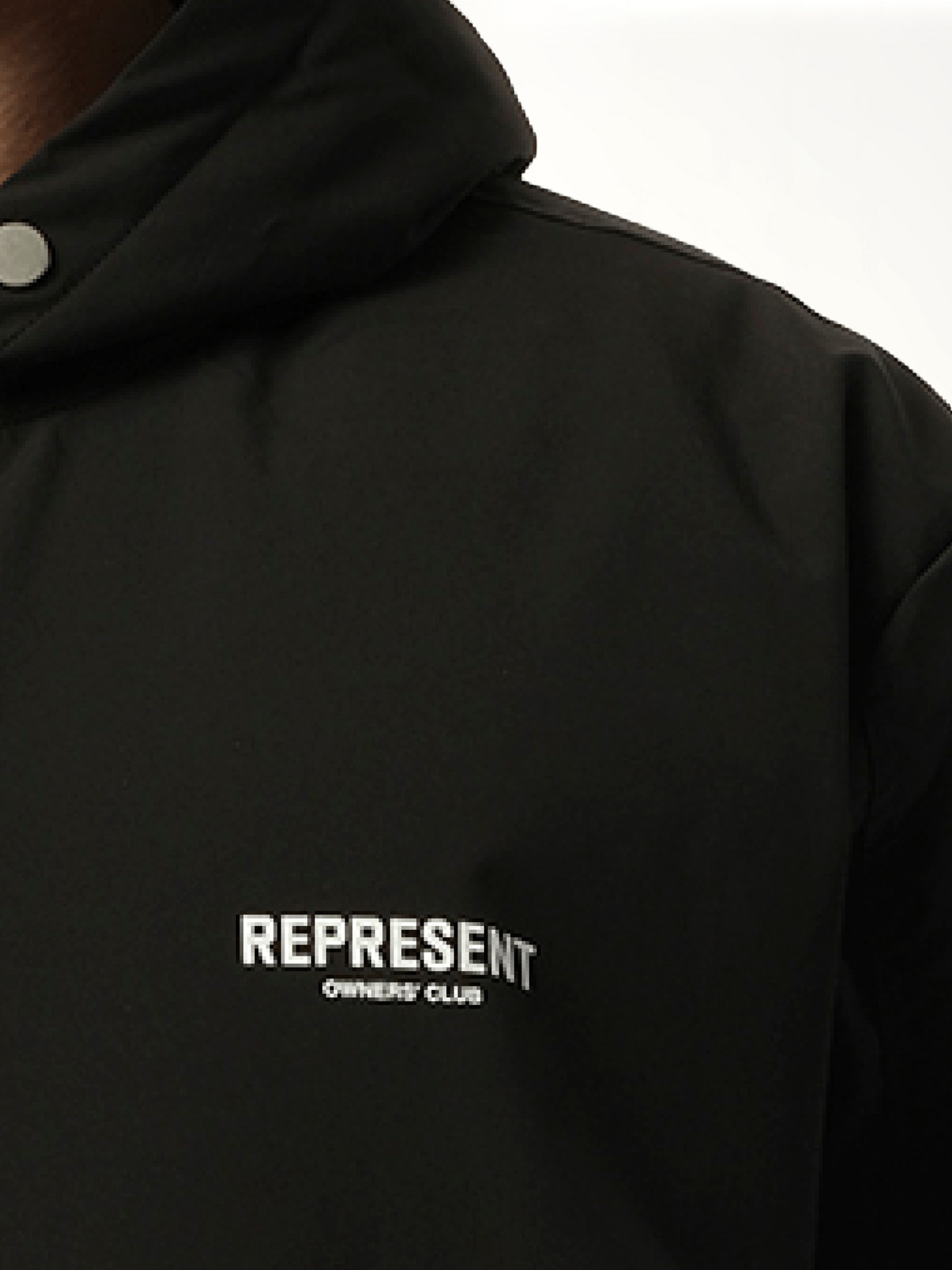 Owners Club Hooded Pullover in Black