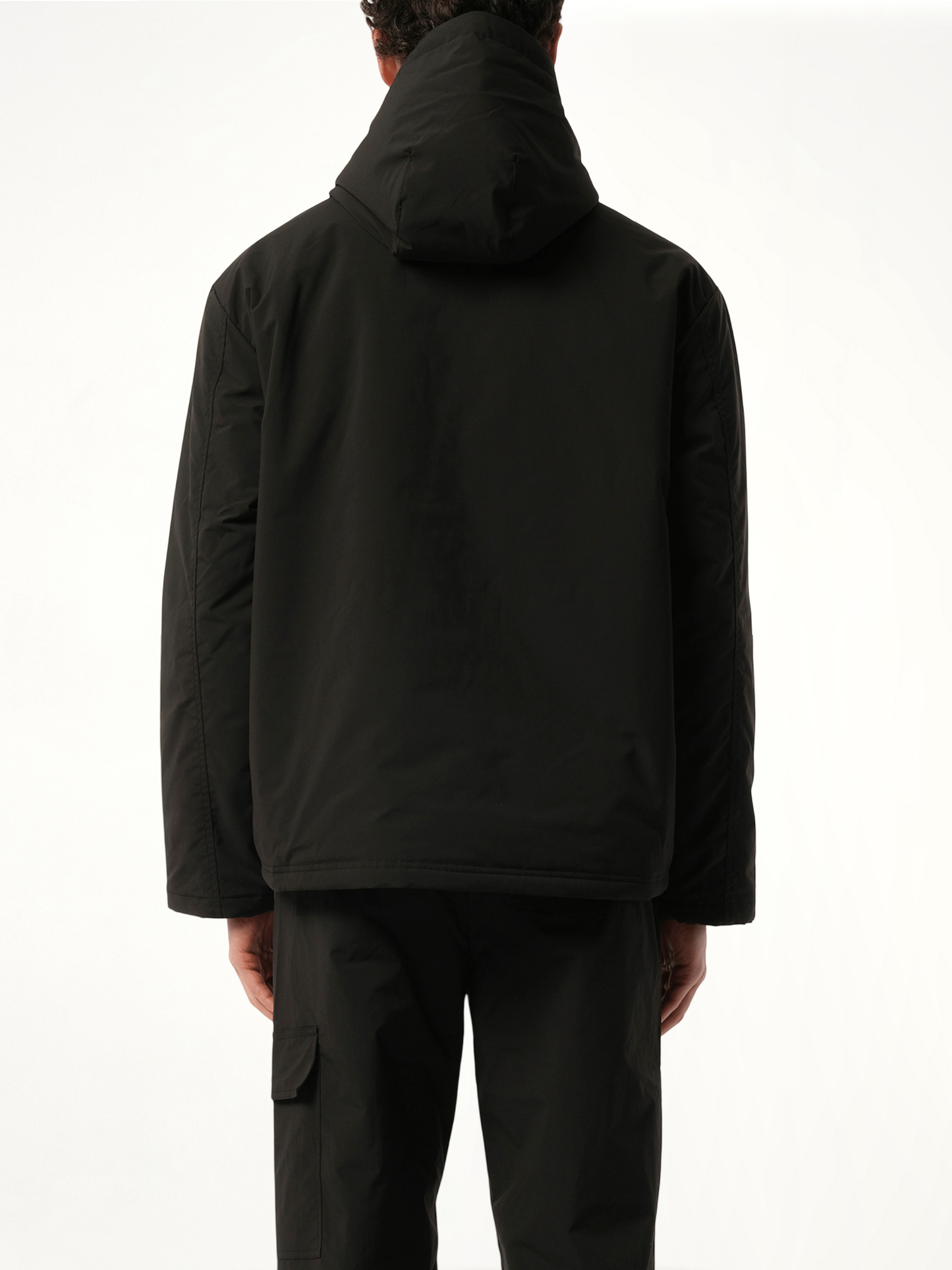 Owners Club Hooded Pullover in Black