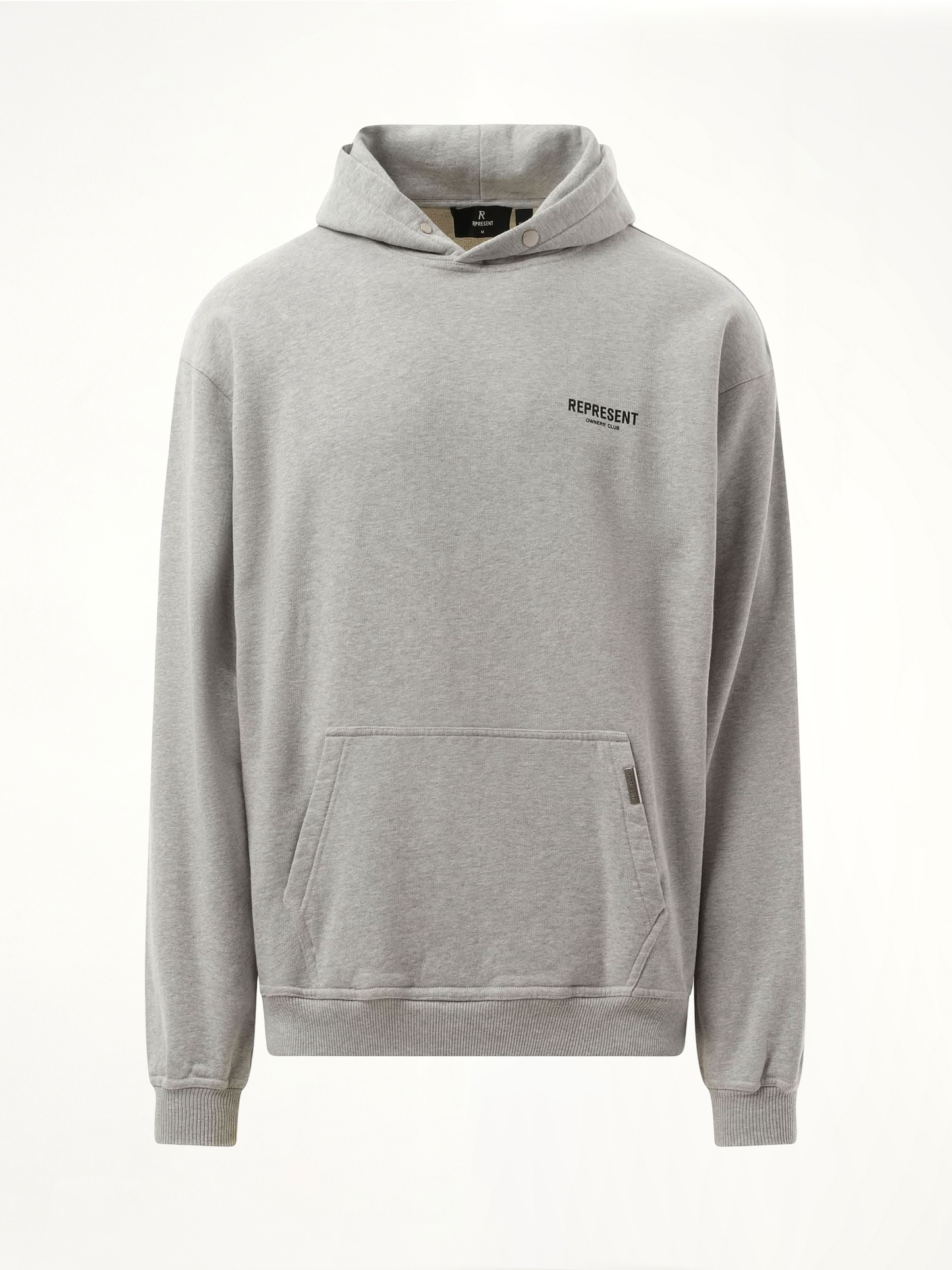 Represent Owners Club Hoodie in Ash Grey