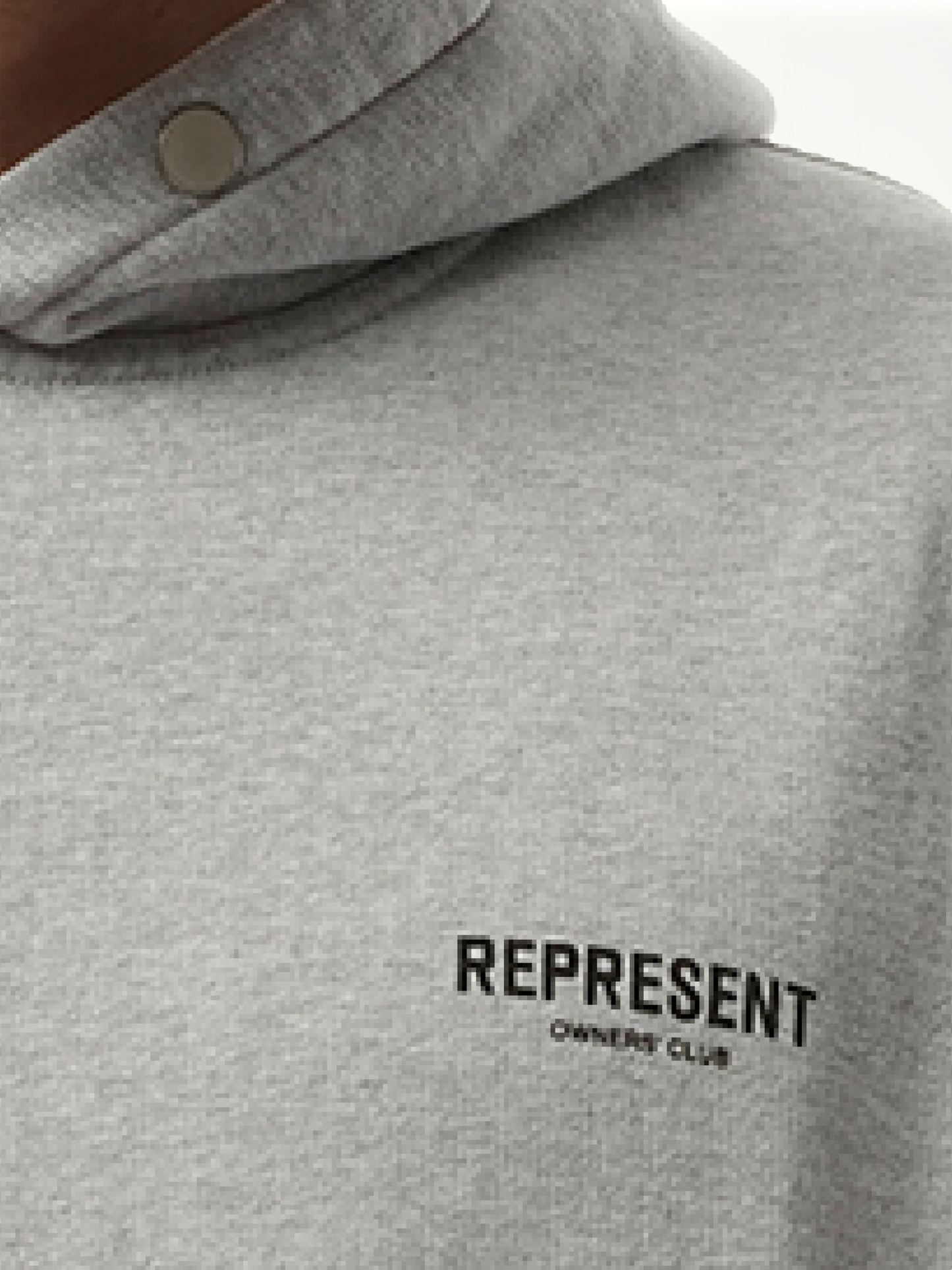 Represent Owners Club Hoodie in Ash Grey