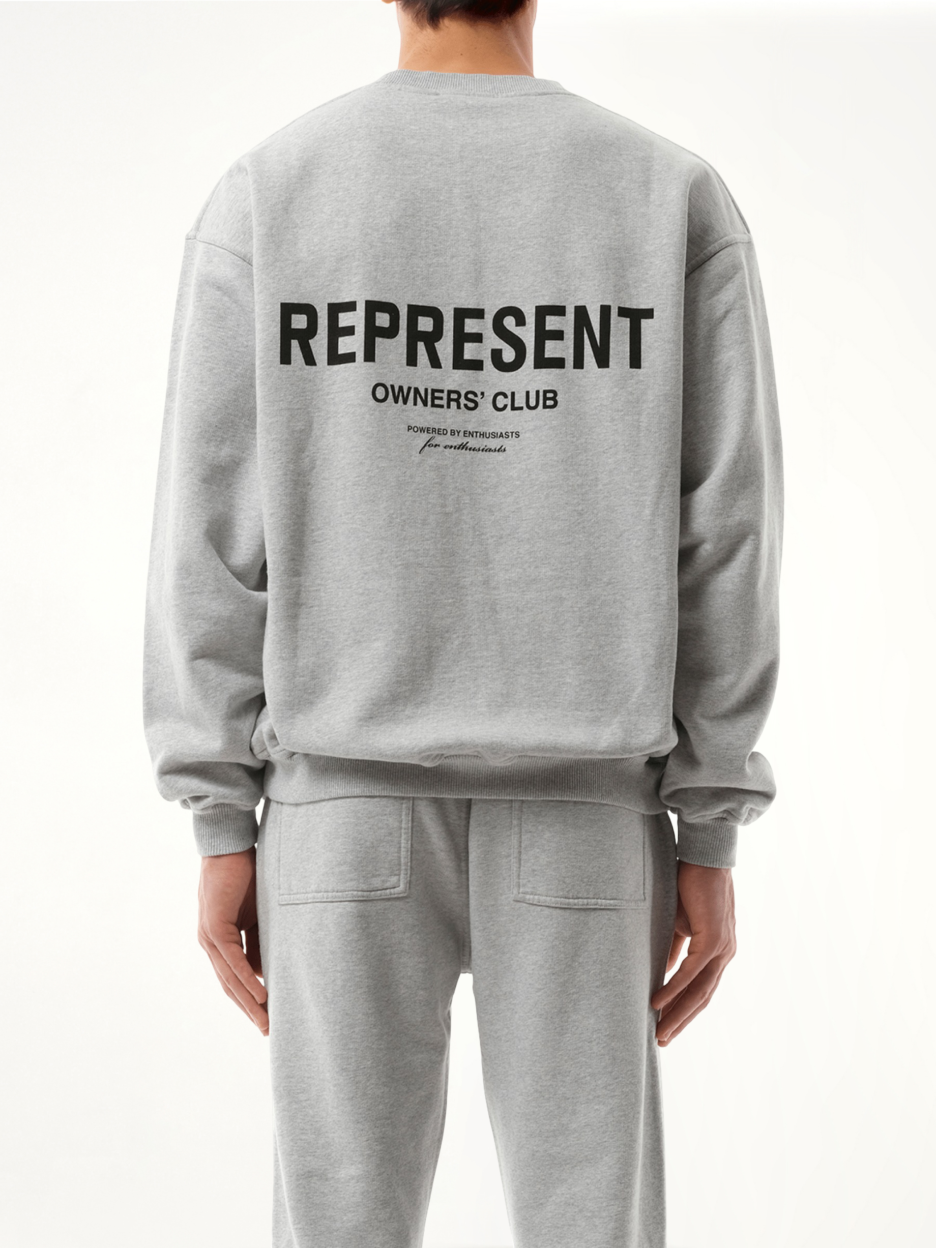 Represent Owners Club 卫衣 灰色/黑色