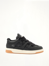 Bully Sneaker in Black/Gum Side View | REPRESENT