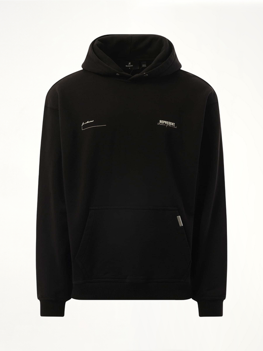 Patron of the Club Hoodie in Black