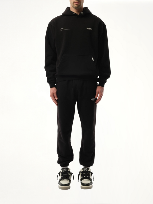 Patron of the Club Hoodie in Black