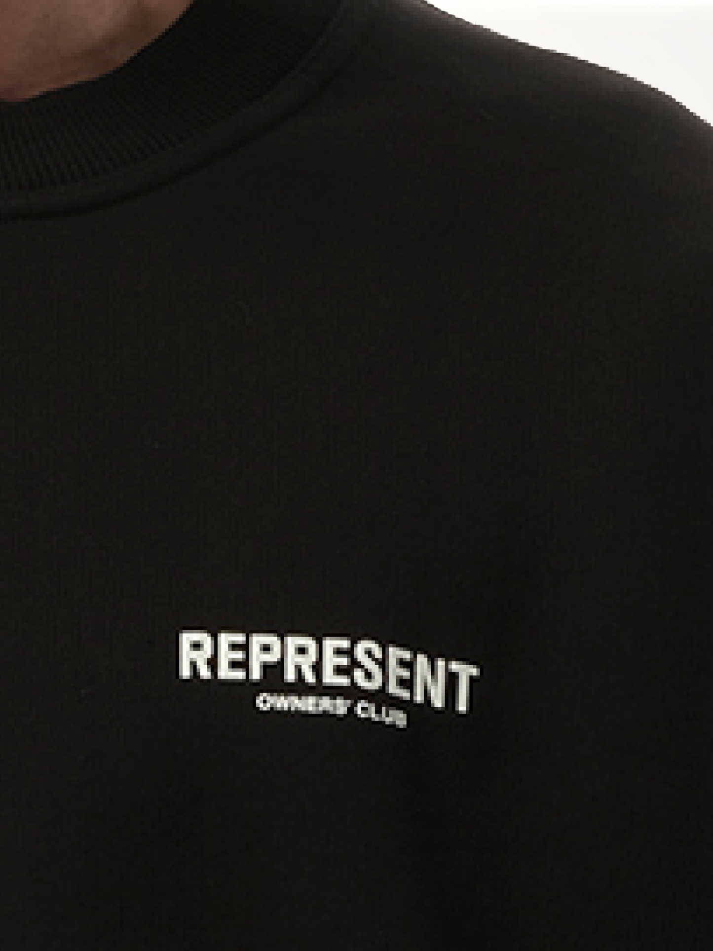 Represent Owners Club Sweatshirt in Black