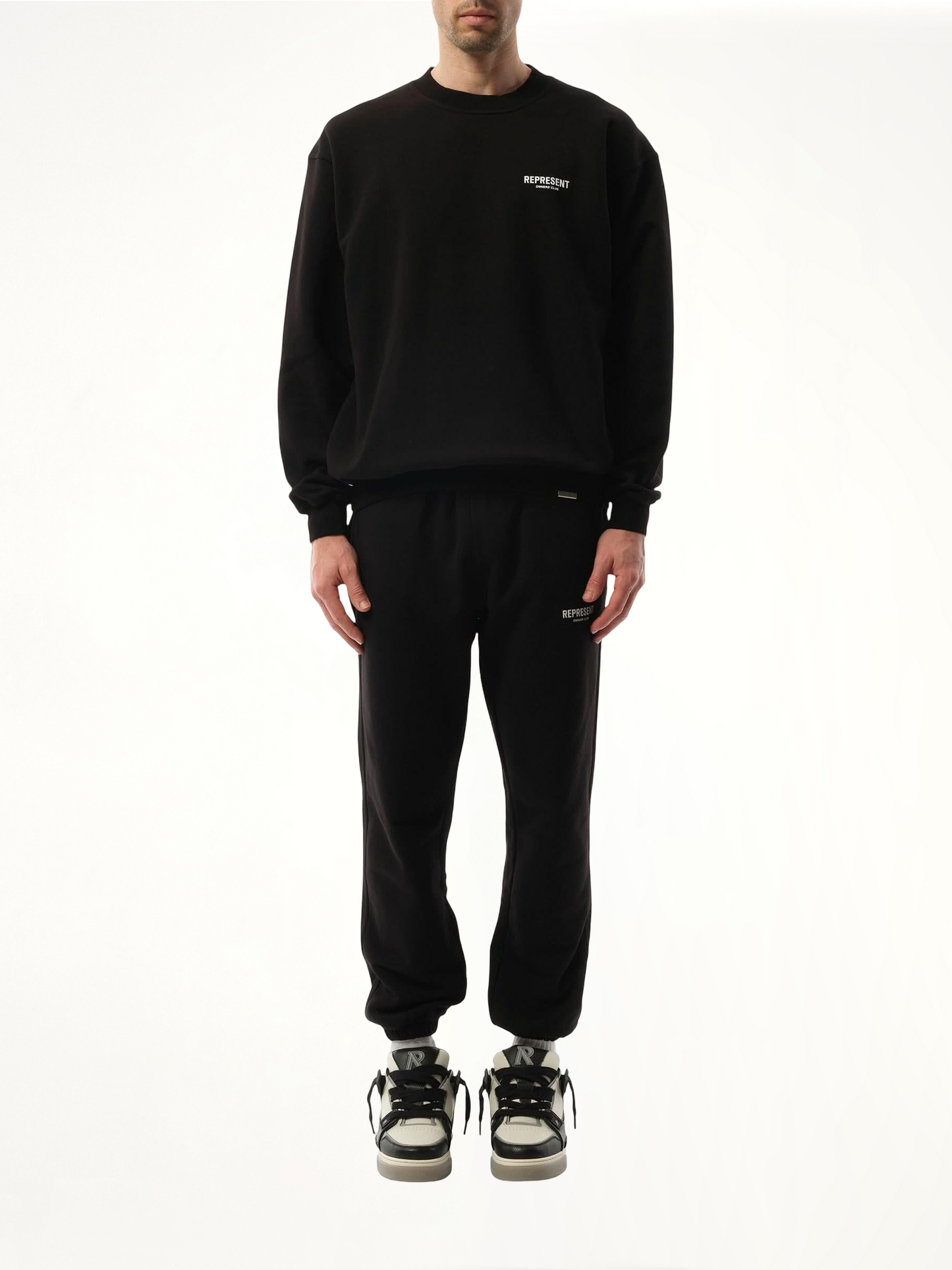 Represent Owners Club Sweatshirt in Black