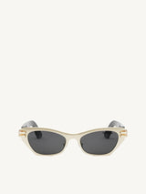Dior CDIOR B3U B0A053 Sunglasses in Gold
