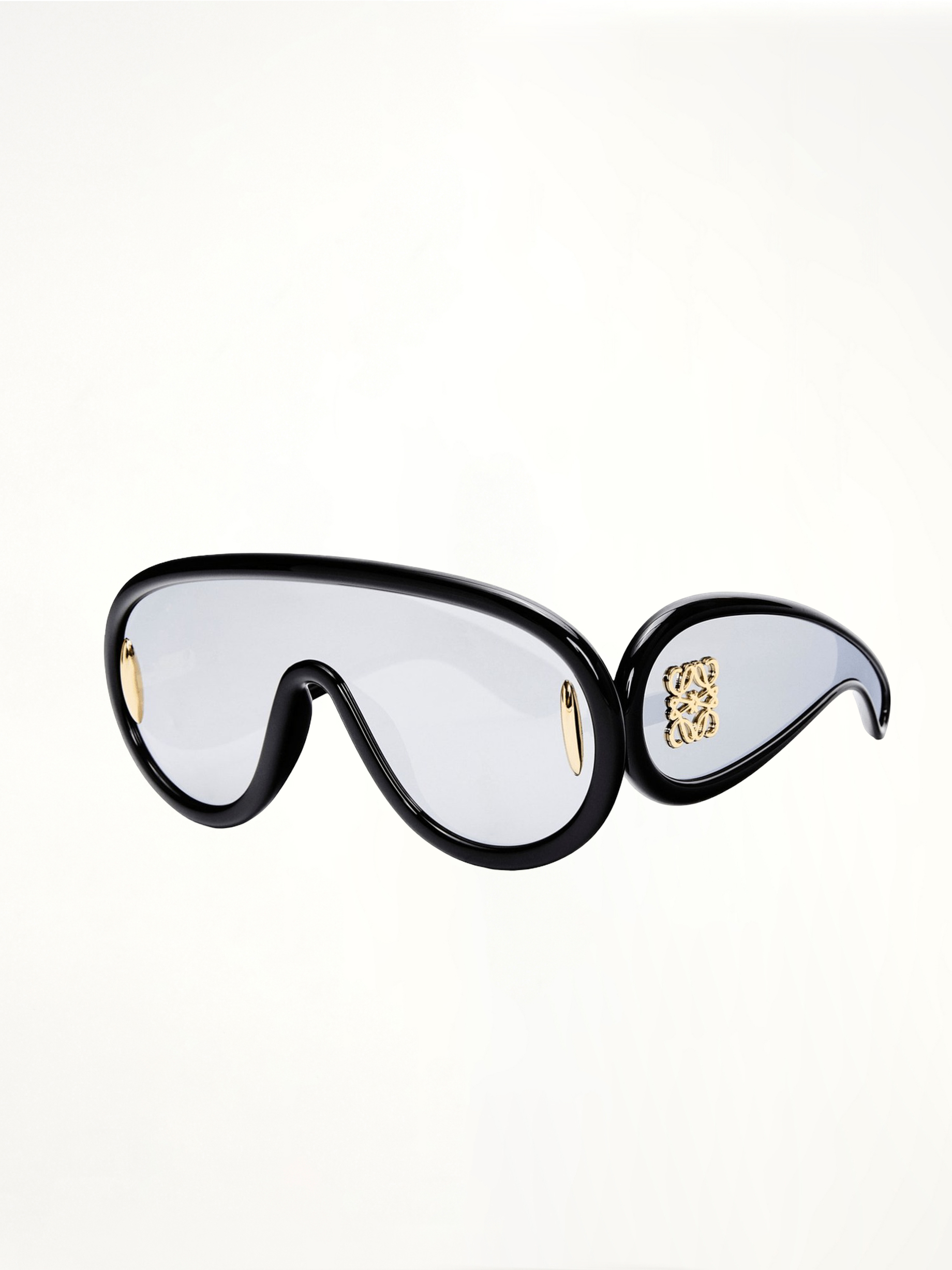 Loewe LW40131I 0001C Injected Sunglasses in Black