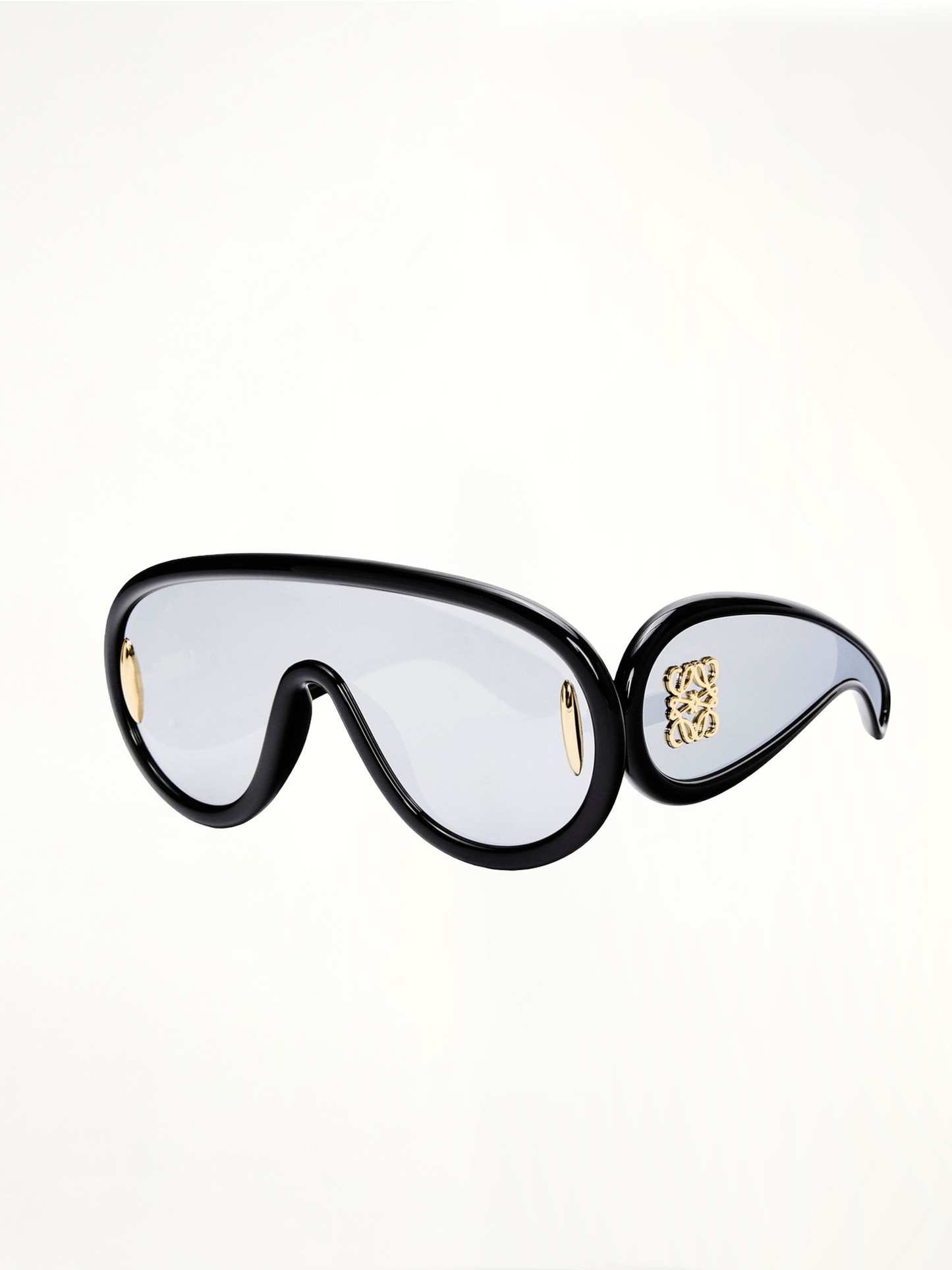 Loewe LW40131I 0001C Injected Sunglasses in Black