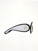 Loewe LW40131I 0001C Injected Sunglasses in Black