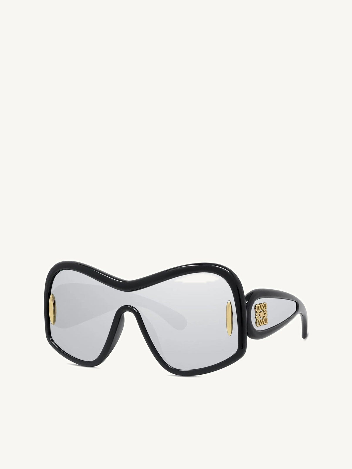 Loewe LW40131I 0001C Injected Sunglasses in Black