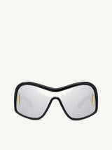 Loewe LW40131I 0001C Injected Sunglasses in Black