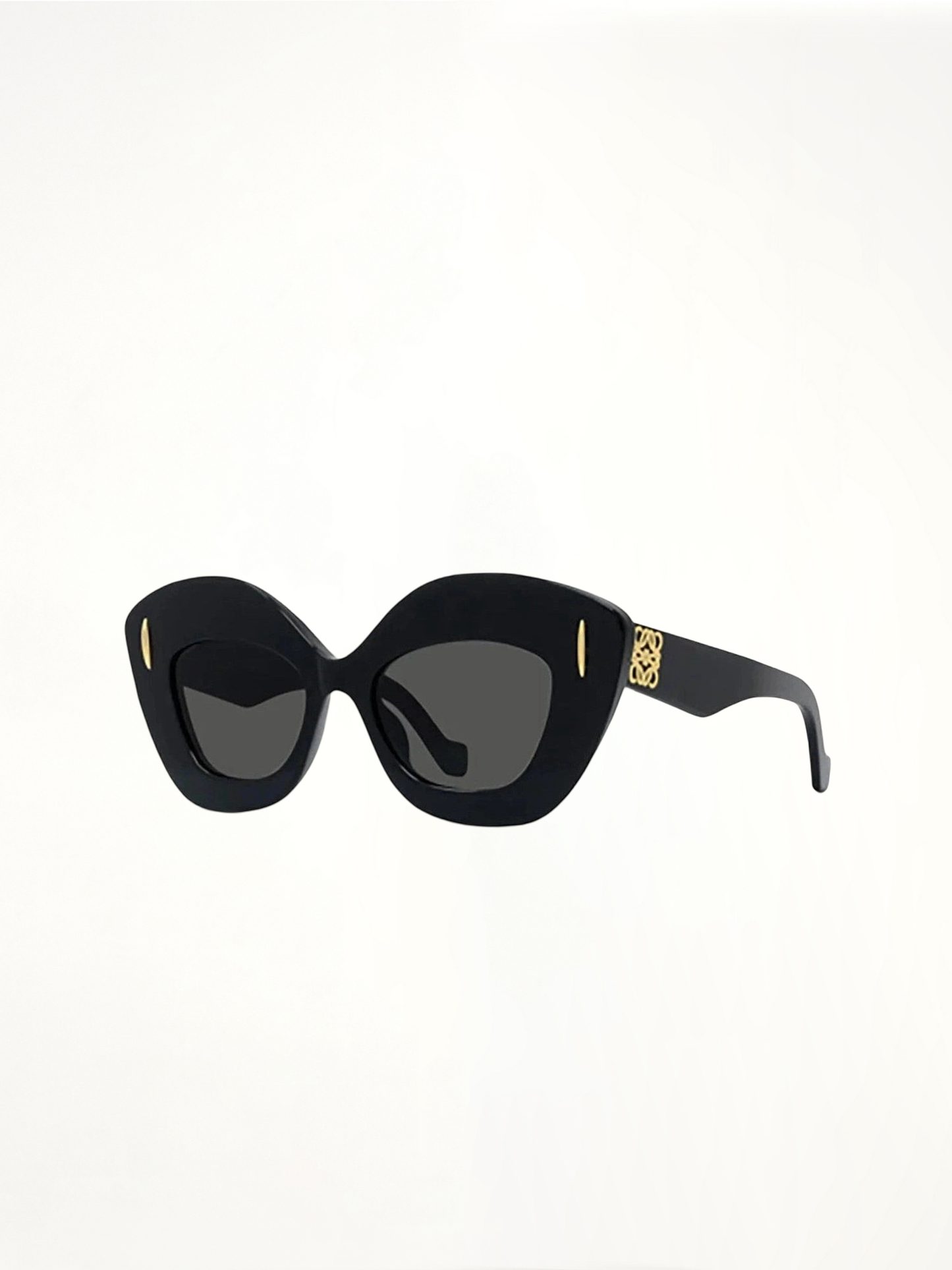 Loewe LW40127F 4901A Acetate Sunglasses in Black