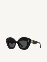 Loewe LW40127F 4901A Acetate Sunglasses in Black