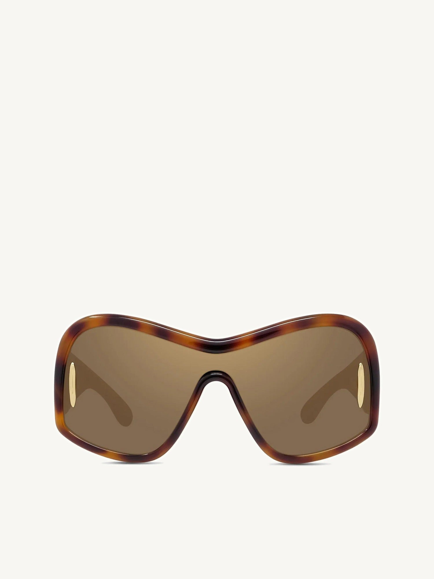 Loewe LW40131I 0052G Injected Sunglasses in Havana Brown
