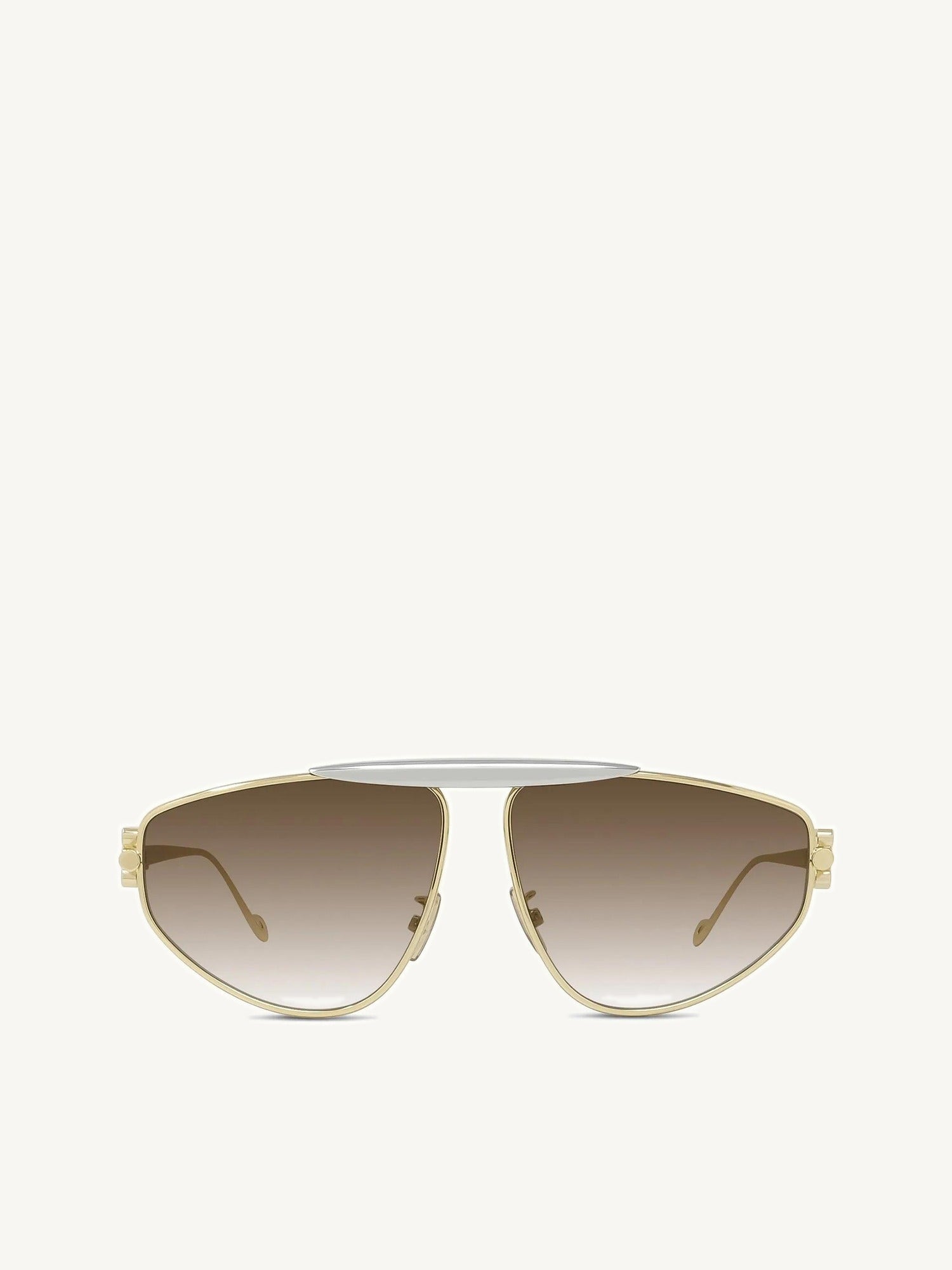 Loewe LW40116U 6130F Metal Sunglasses in Gold