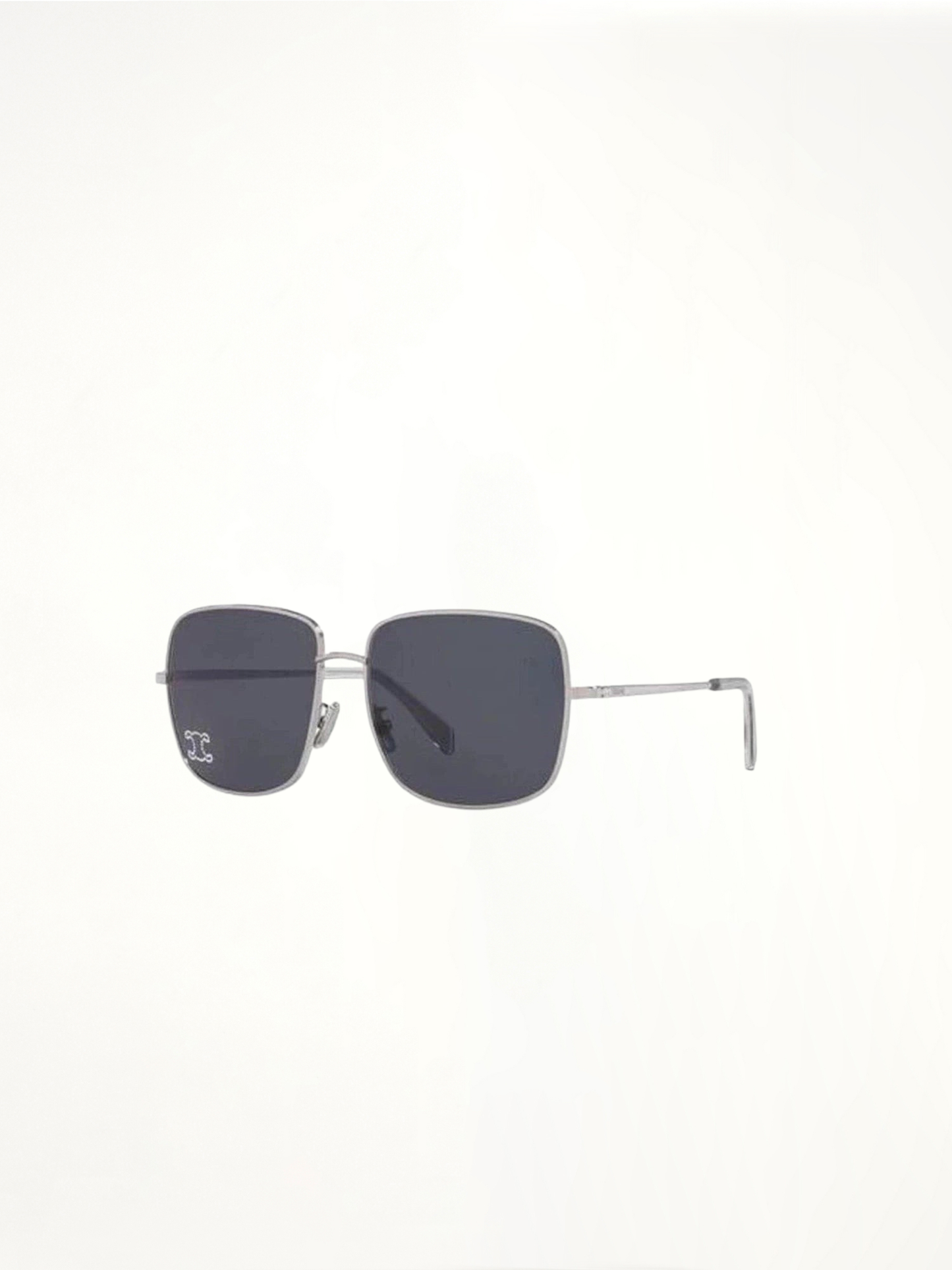 Celine CL40284U Metal Sunglasses in Silver/Blue