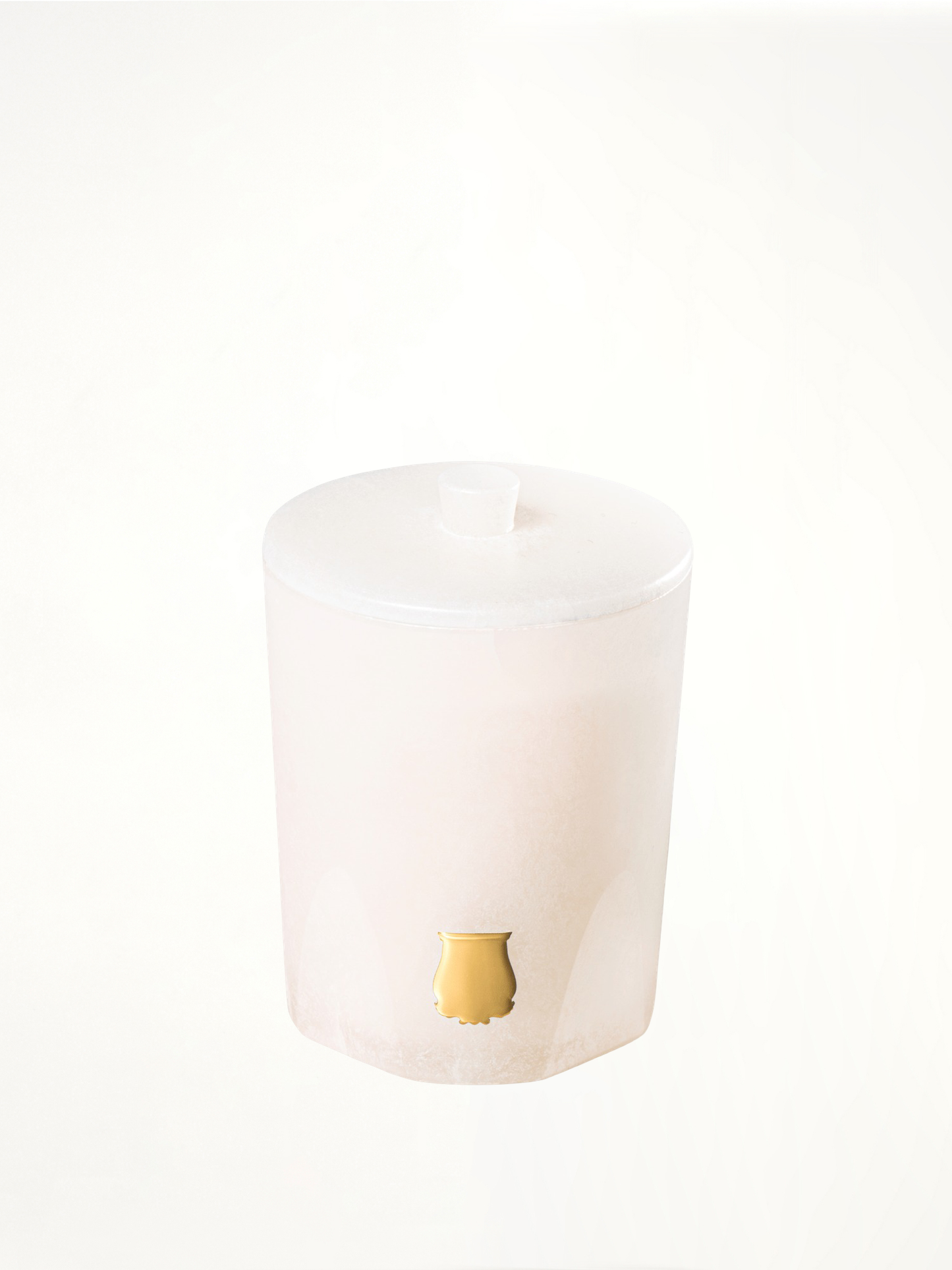 Atria Alabaster Candle with Lid