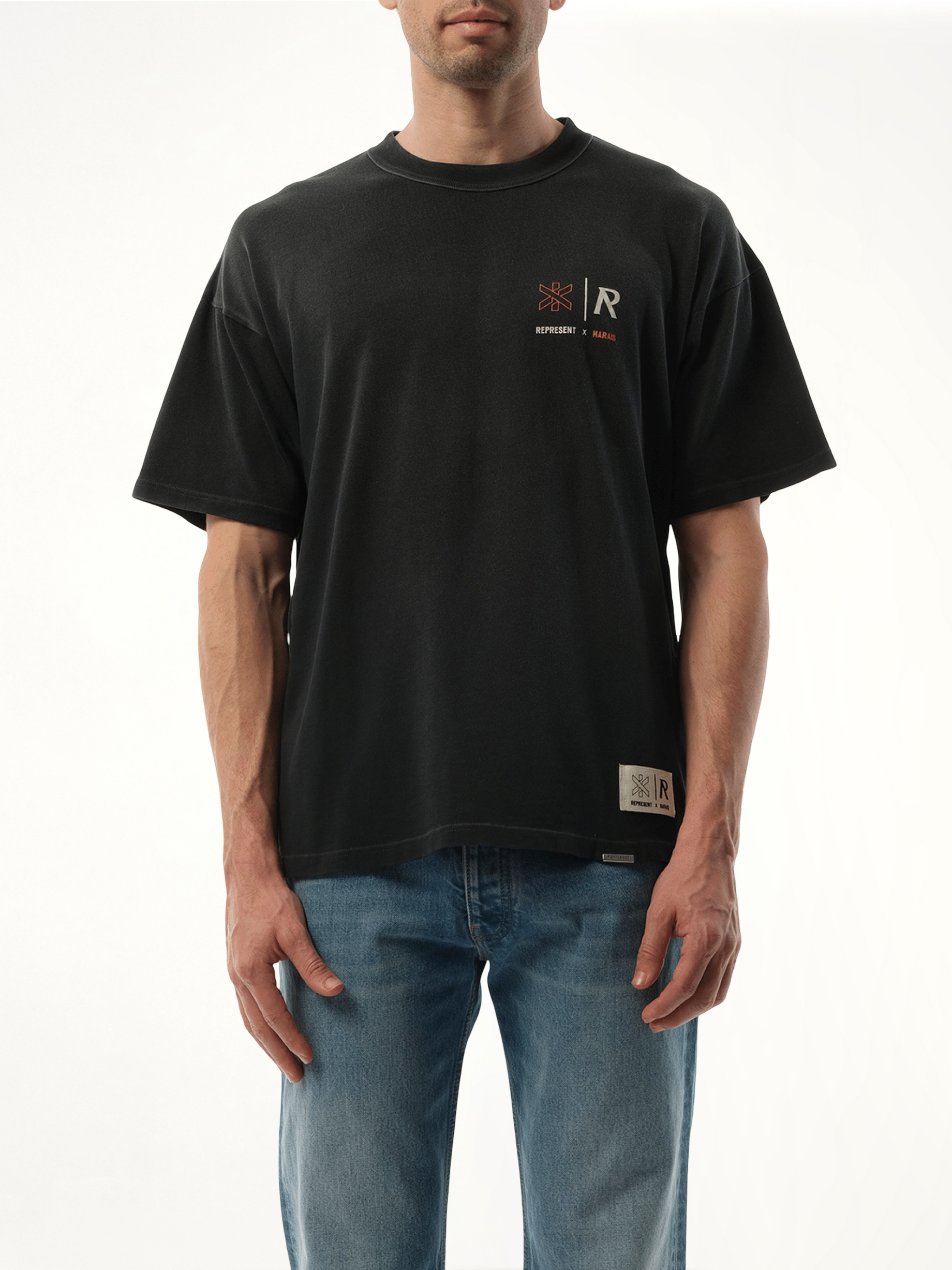 Represent x Marais Logo Lock Up T-Shirt