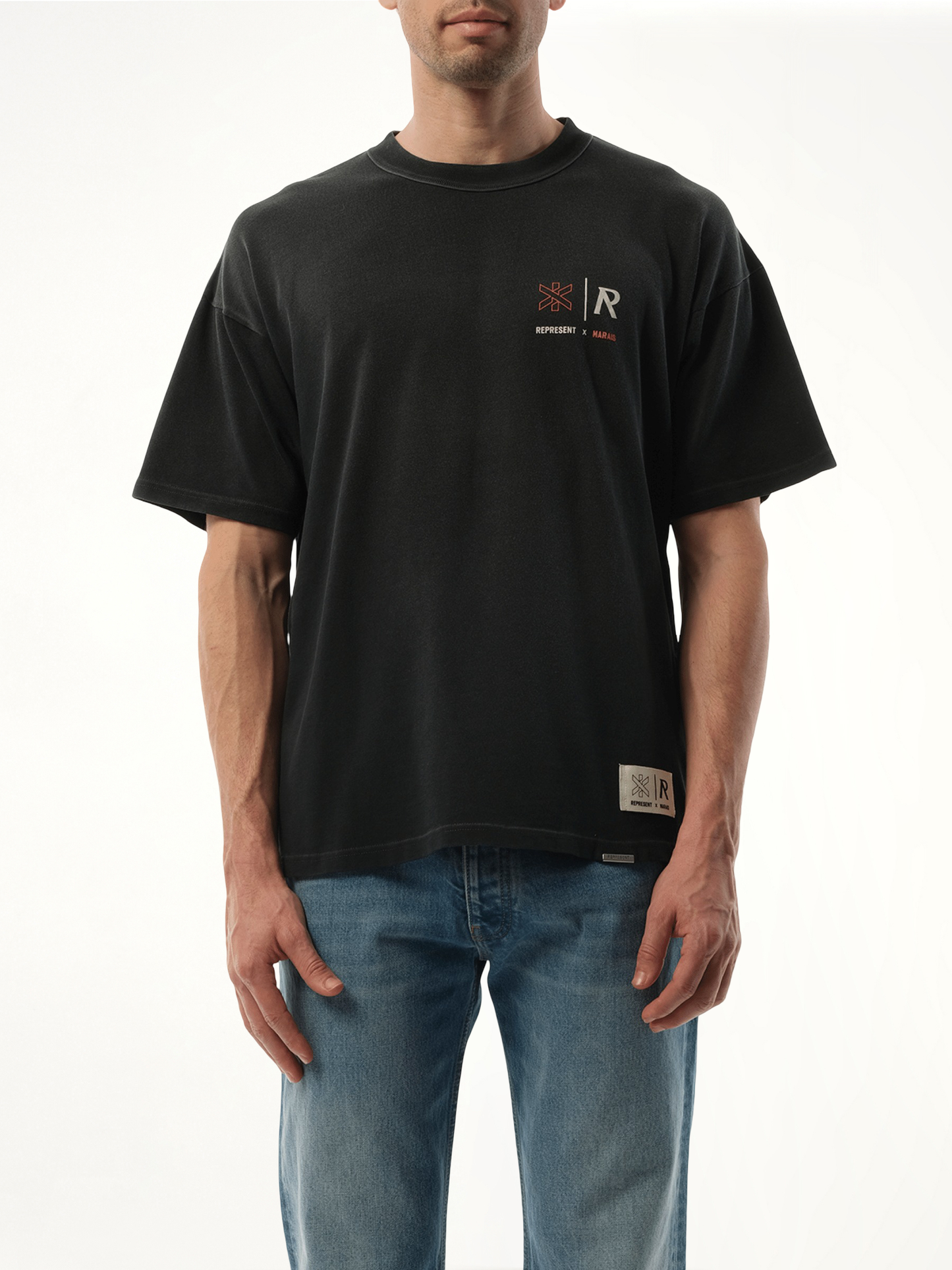 Represent x Marais Logo Lock Up T-Shirt