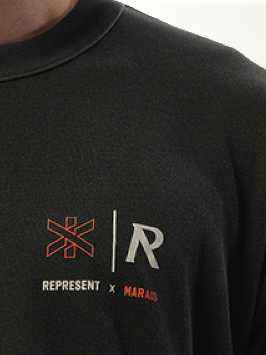Represent x Marais Logo Lock Up T-Shirt