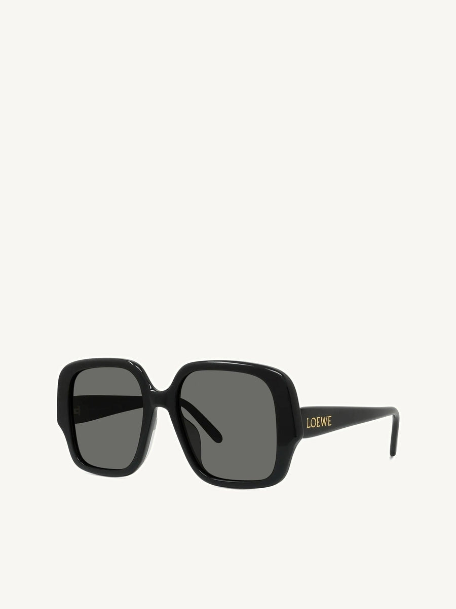 Loewe LW40134U 5401A Acetate Sunglasses in Black