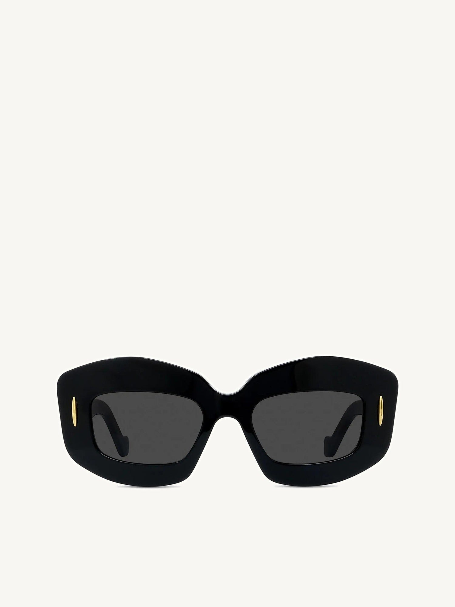 Loewe LW40114F 5001A Acetate Sunglasses in Black