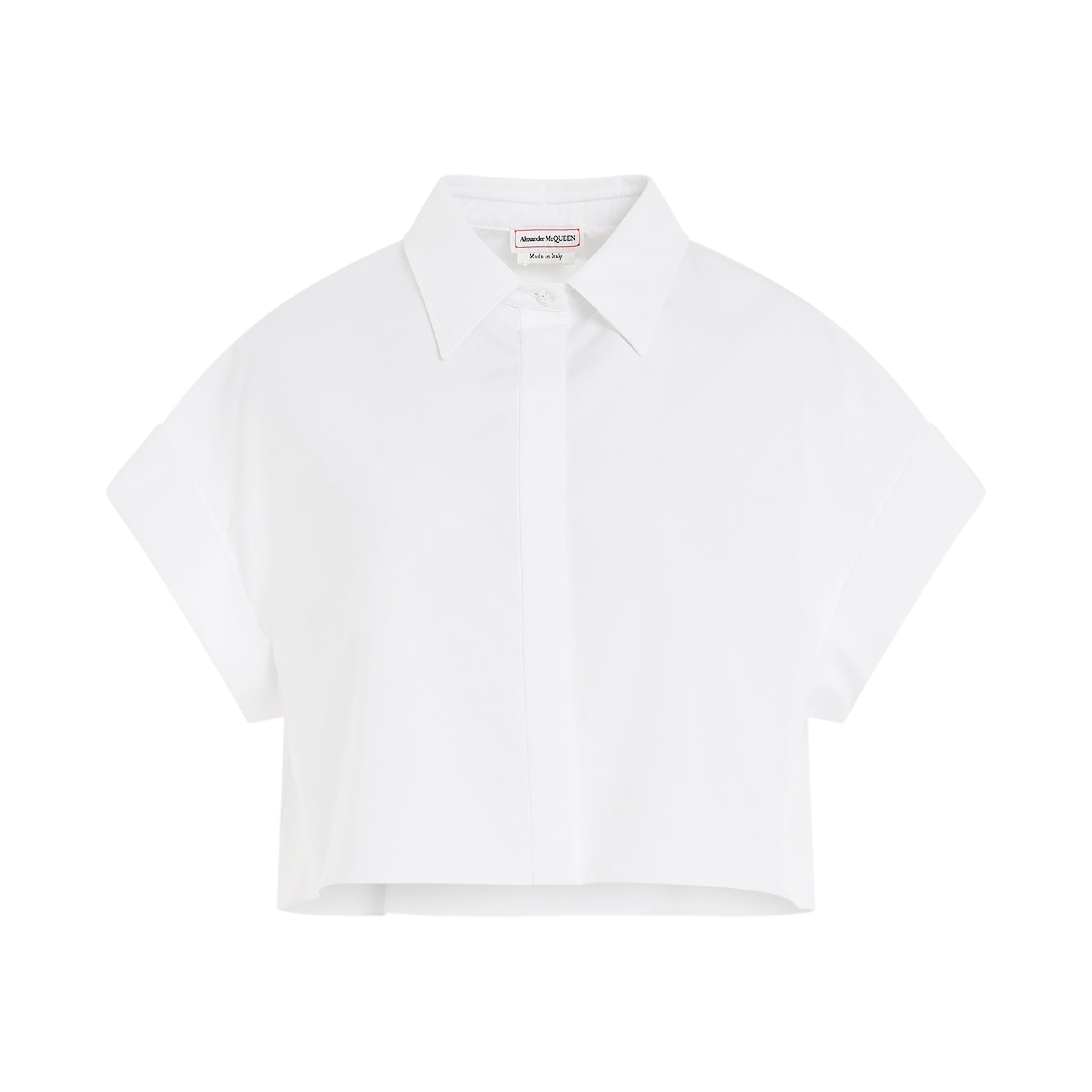 Compact Popeline Shirt in Optical White