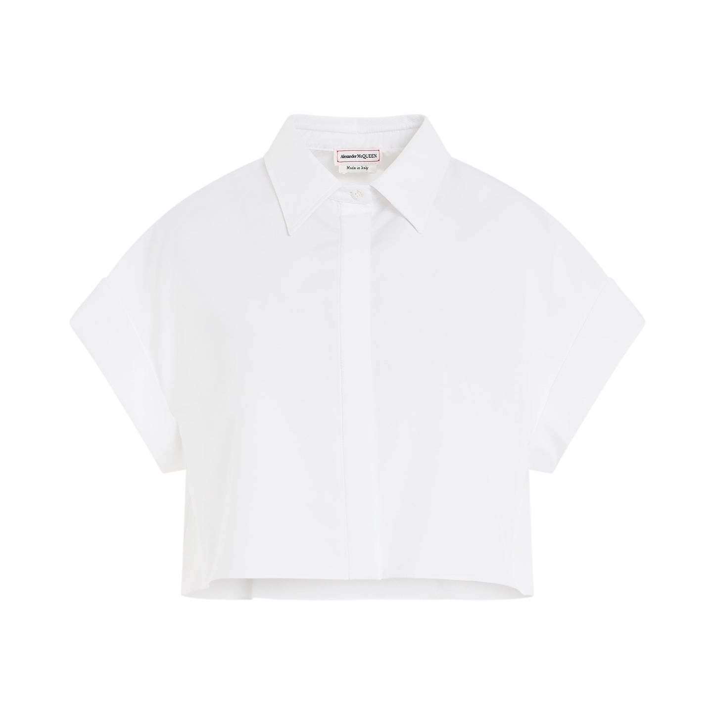 Compact Popeline Shirt in Optical White