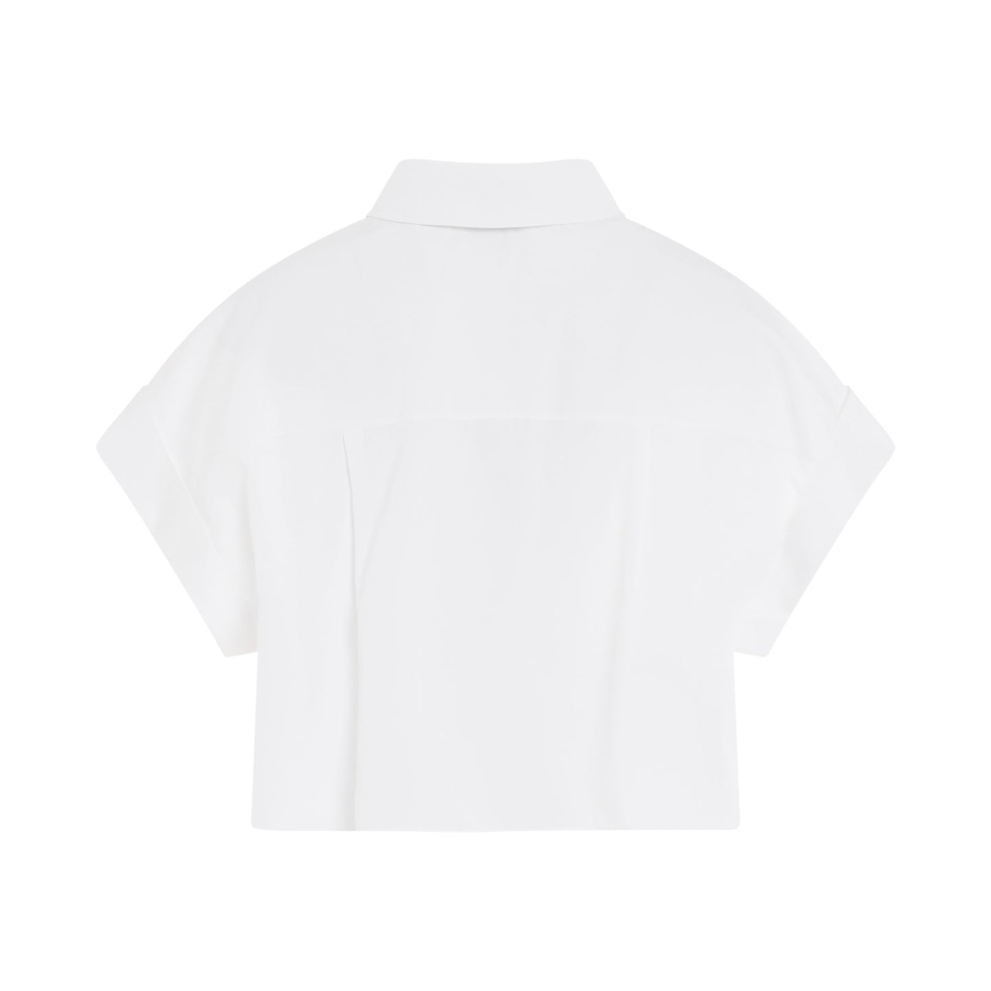 Compact Popeline Shirt in Optical White