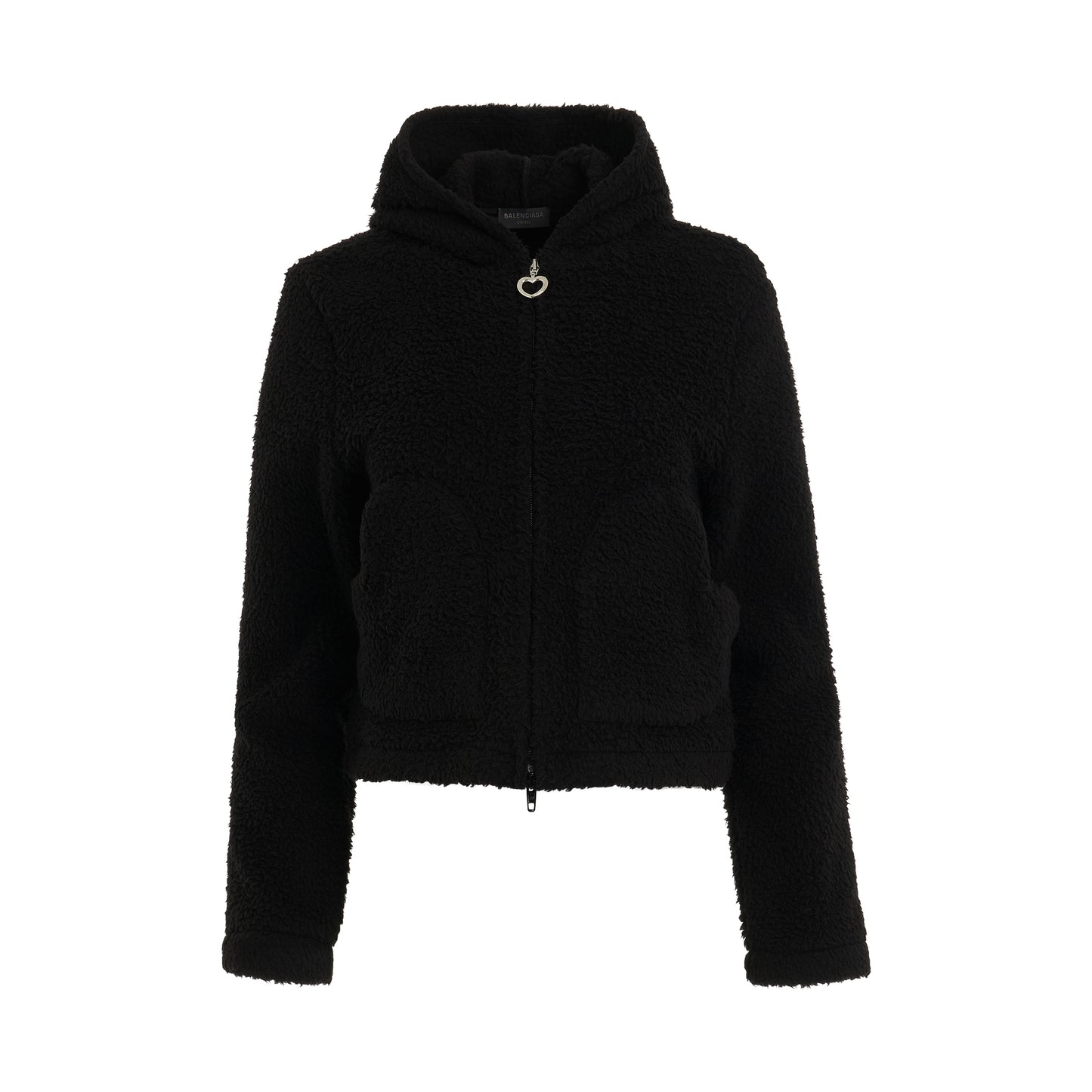 Balenciaga fur hoodie Clearance