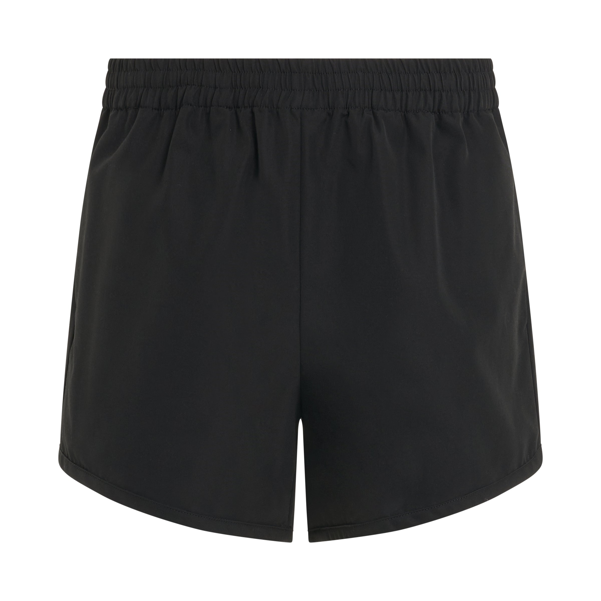 Technical Faille Running Shorts in Black