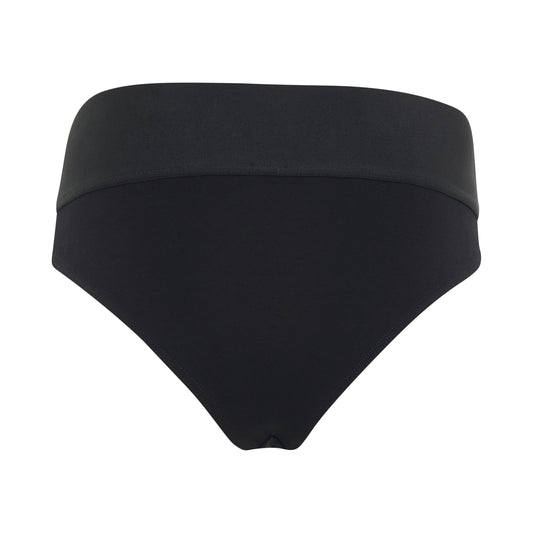 UW Wide Elastic Brief in Black