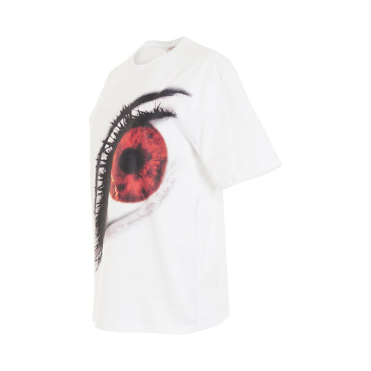 Amber Iris T-Shirt in White