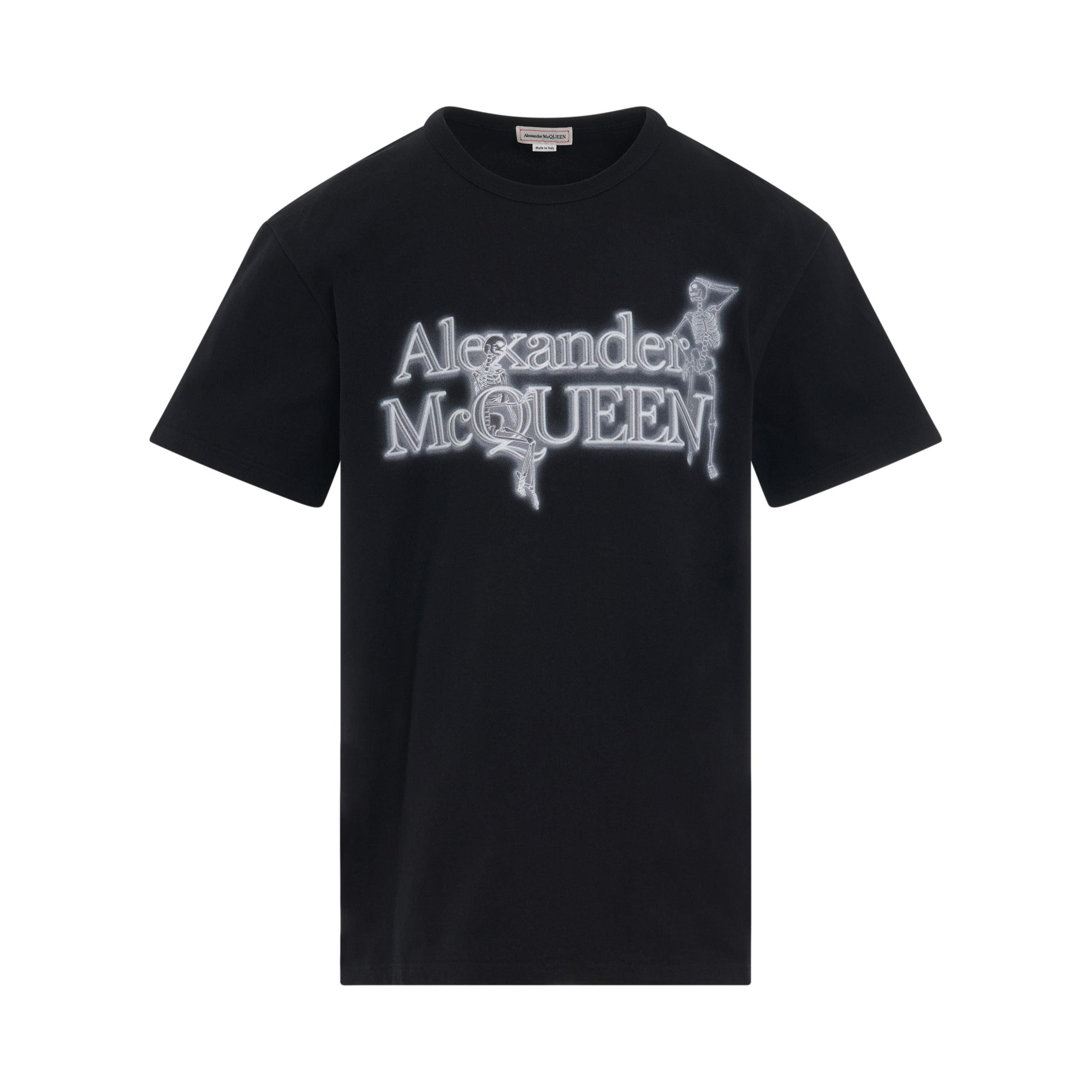 Neon Skeleton T-Shirt in Black