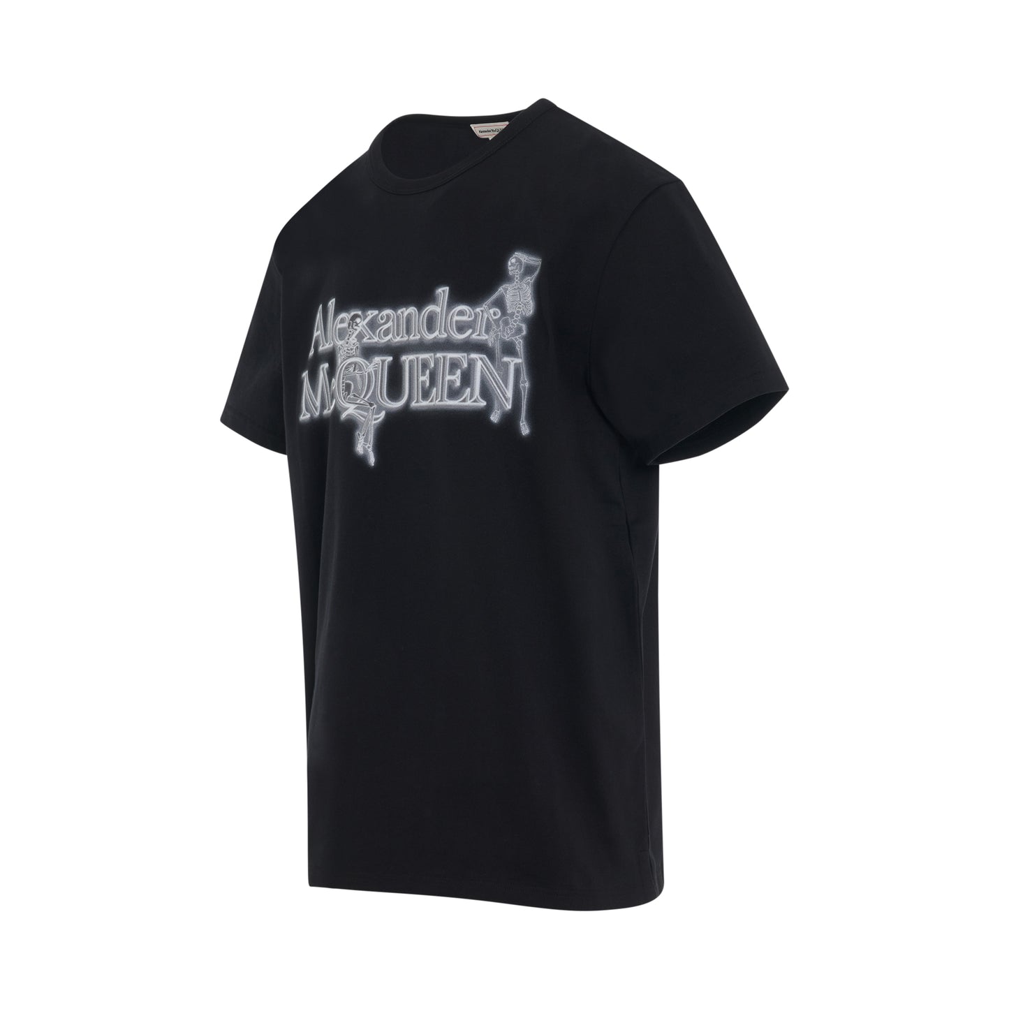 Neon Skeleton T-Shirt in Black