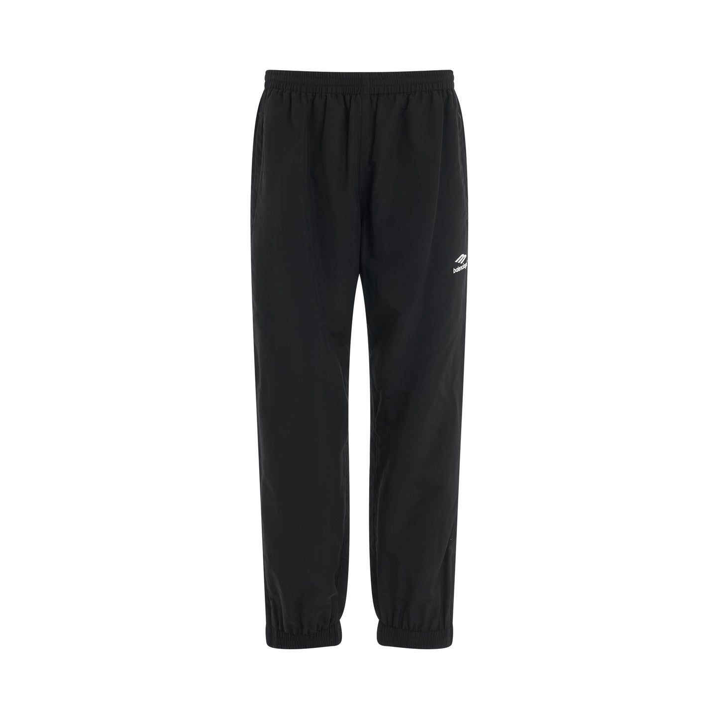 Logo Print Track Pants in Black