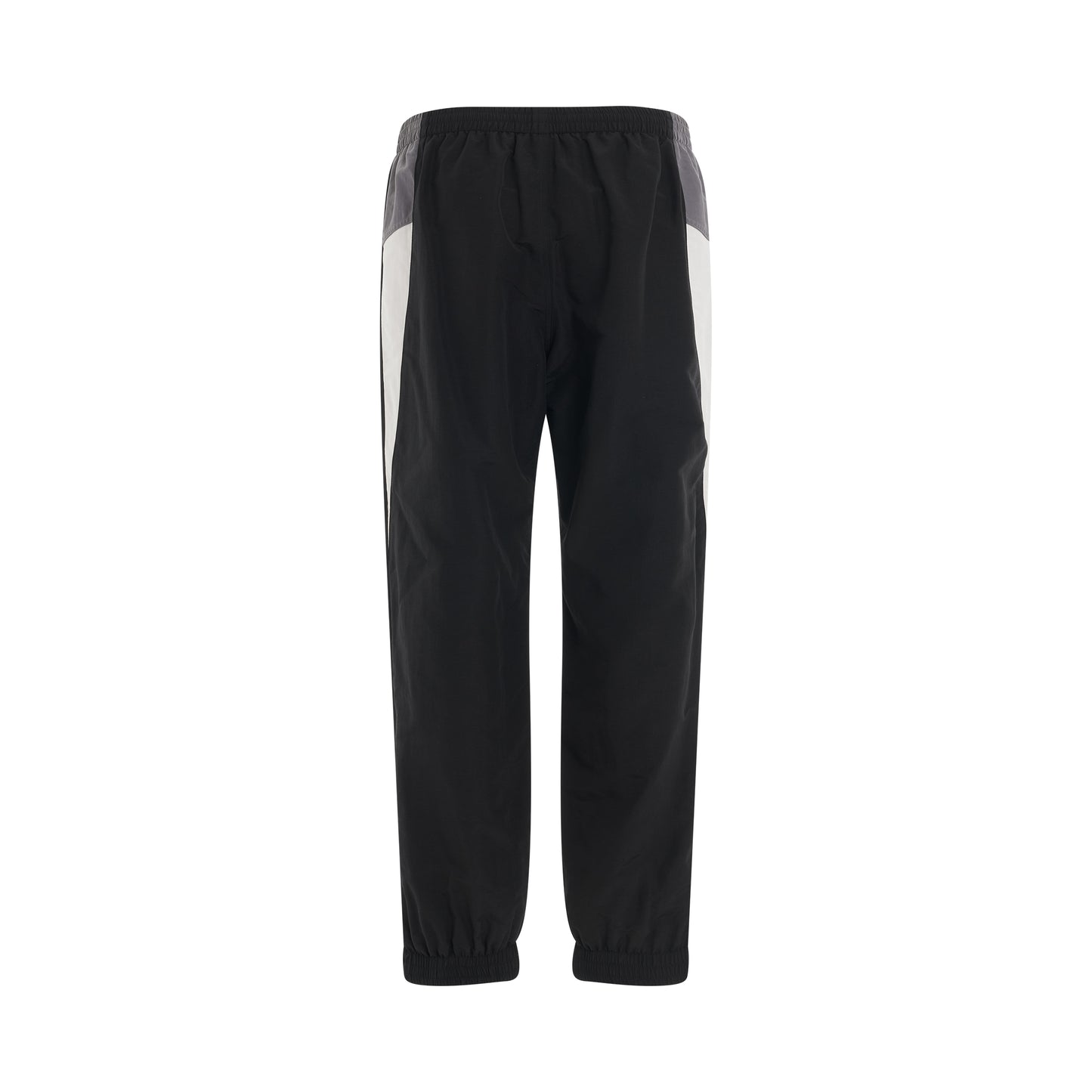 Logo Print Track Pants in Black