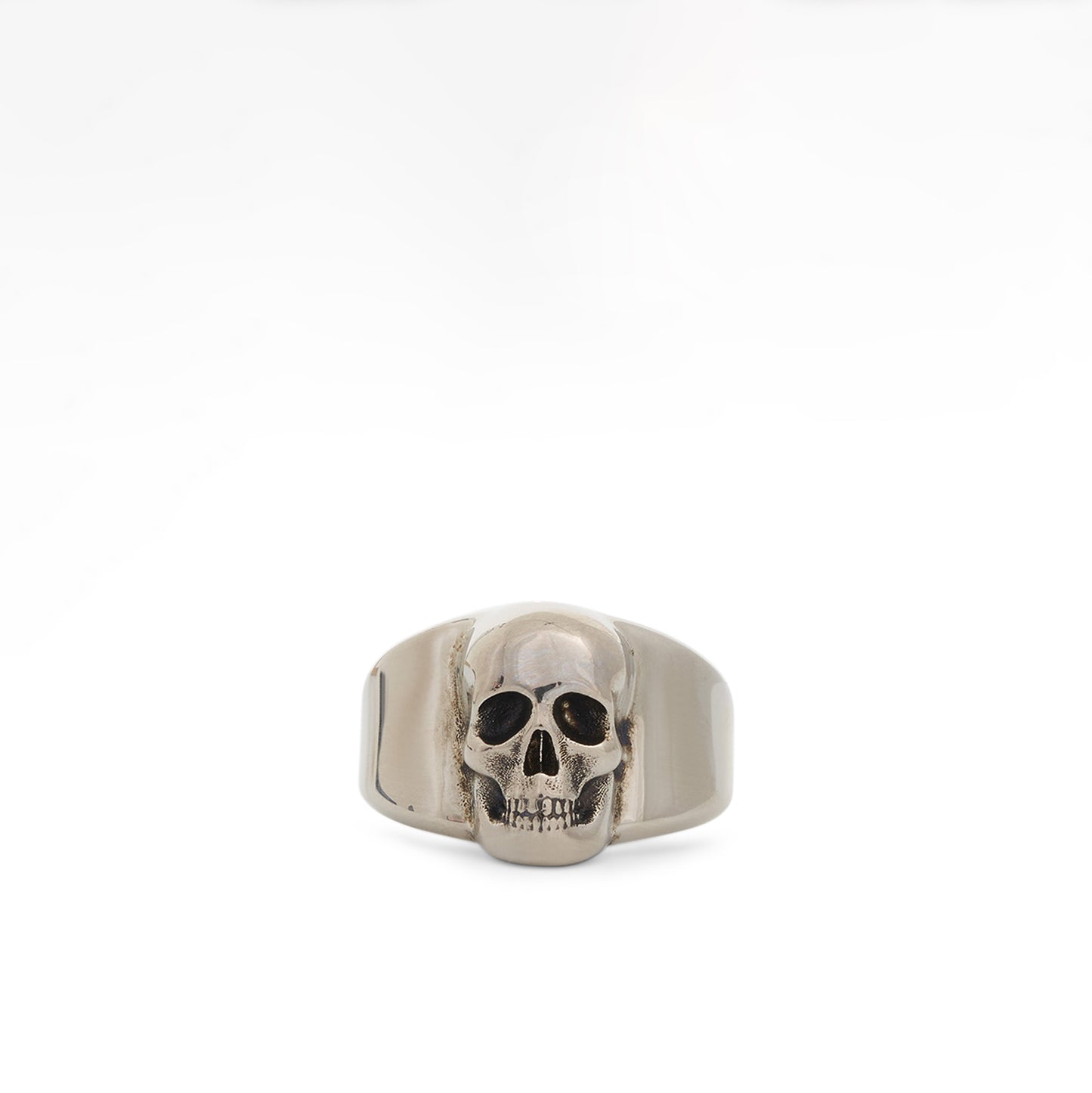 Skull Metal Signet Ring