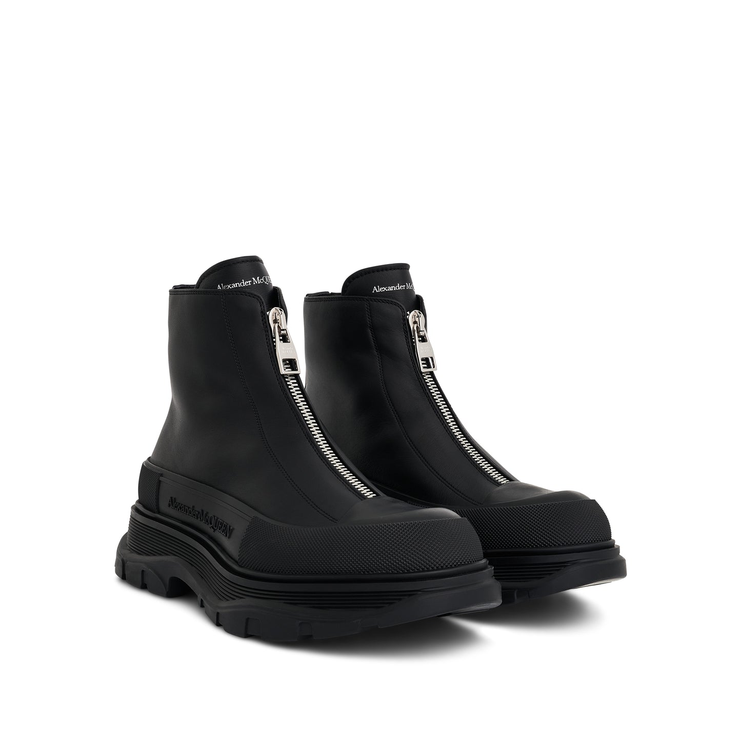 Tread Slick Ankle Boots in Black