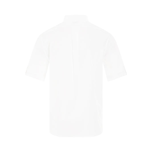 Orchid Pocket Short Sleeve Shirt in White