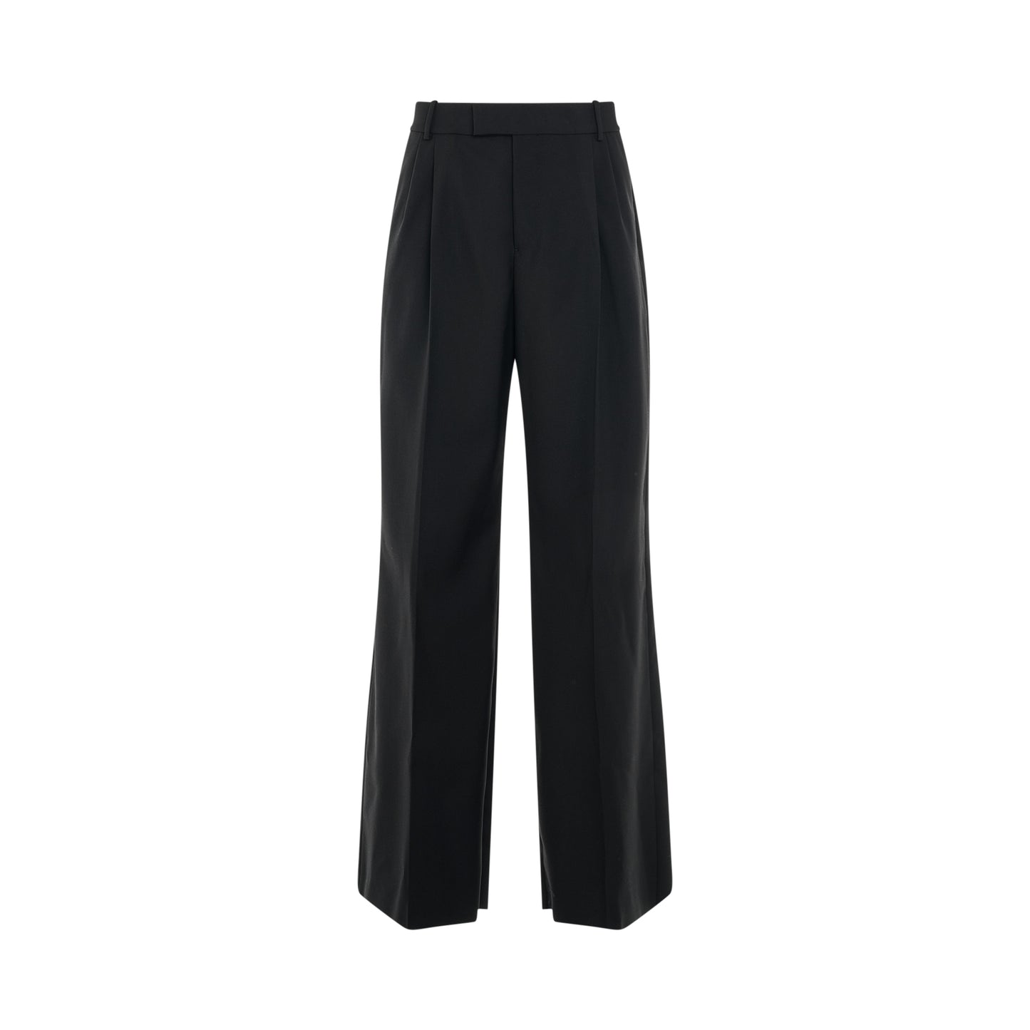 Oversized Tailored Baggy Pants in Black