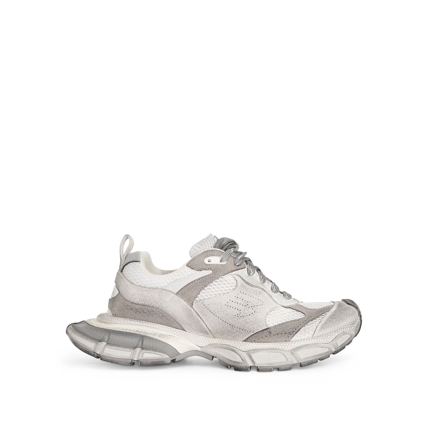 3XL Suede Sneaker in Light Grey