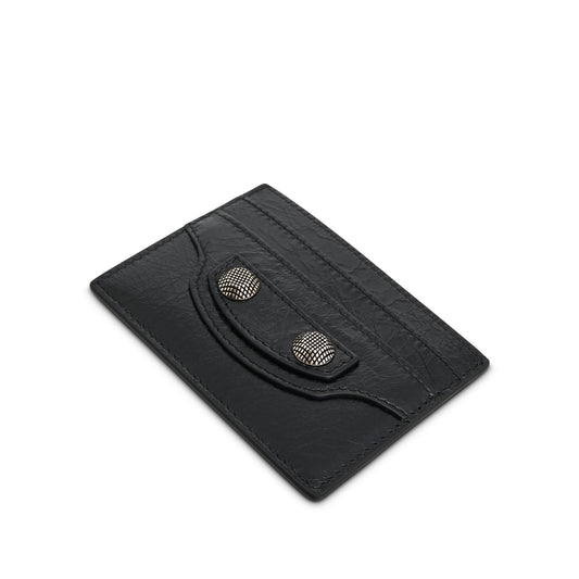 Le Cagole Men Card Holder in Black