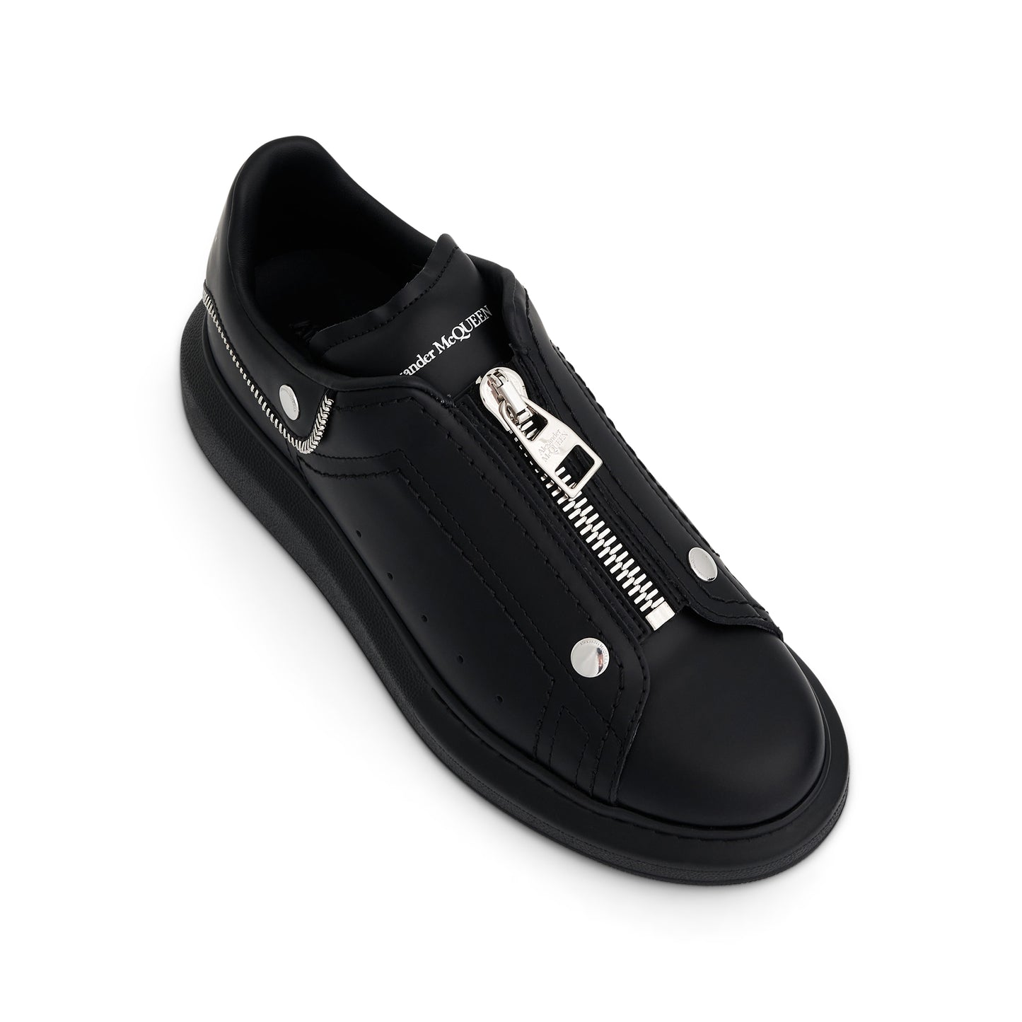 Larry Oversized Hardware Sneaker in Black