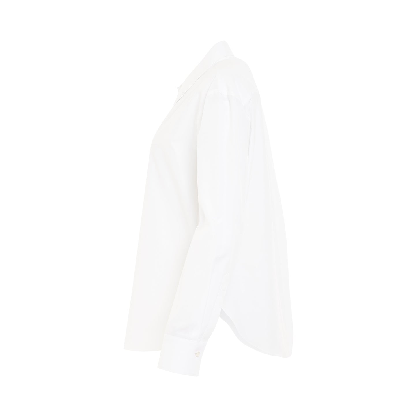 Classic Organic Popeline Shirt in White